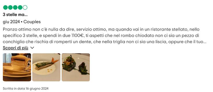 Antonino Cannavacciuolo problemi al ristorante