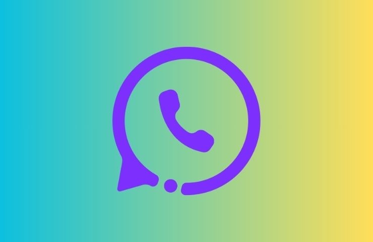 whatsapp così lo rendi viola